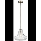 Suspendu Kichler Everly 42328NICS 1-lumière 100W nickel brossé