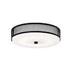 Plafonnier Kichler Ceiling Space 42379BKLEDR 1-lumière 22W Noir
