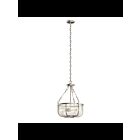 Suspendu Kichler Roux 42389NI 3-lumières 75W nickel brossé