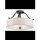 Plafonnier semi-encastré Kichler Leighton 42486OZ 4-lumières 100W vieux bronze