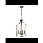 Mini Chandelier Kichler Morrigan 42496NI 4-lumières 60W nickel brossé