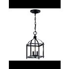 Mini suspendu Kichler Larkin 42565BK 2-lumières 60W noir