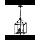 Suspendu de foyer Kichler Larkin 42566BK 3-lumières 60W noir