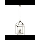 Lustre de foyer Kichler Larkin 42568NI 6-lumières 60W nickel brossé