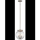 Mini suspendu Kichler Holbrook 42588NI 2-lumières 60W nickel brossé