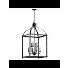 Suspendu de foyer Kichler Larkin 42591BK 8-lumières 60W noir