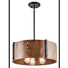 Suspendu transformable Kichler Elbur 42644DBK 3-lumières 100W noir vieilli