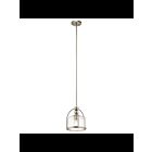 Mini suspendu Kichler 42798NI 1-lumière 75W nickel brossé