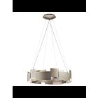 Lustre rond à LED Kichler Moderne 42992SNLED nickel satiné