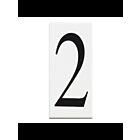 Lampe de no. de porte Kichler 4302 blanc