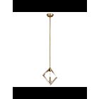 Mini suspendu Kichler Layan 43053PN 1-lumière 60W nickel poli