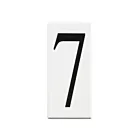 Lampe de no. de porte Kichler 4307 blanc