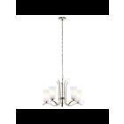 Lustre à 1 étage Kichler Armida 43074NI 5-lumières 100W nickel brossé