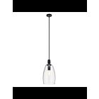 Suspendu Kichler Lakum 43090BK 1-lumière 75W noir