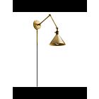Applique murale Kichler Ellerbeck 43115NBR 1-lumière 40W laiton naturel