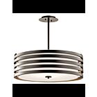Suspendu Kichler Roswell 43390OZ 4-lumières 100W vieux bronze