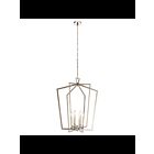 Lustre de foyer Kichler Abbotswell 43495PN 6-lumières 60W nickel poli
