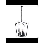 Lustre de foyer Kichler Abbotswell 43496BK 12-lumières 60W noir