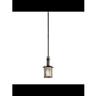 Mini suspendu Kichler Ahrendale 43584AVI 1-lumière 100W fer d'enclume