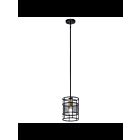 Mini suspendu Kichler Piston 43597BK 1-lumière 75W noir