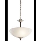 Suspendu transformable Kichler Jolie 43641NI 2-lumières 100W nickel brossé