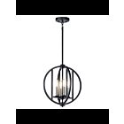 Suspendu Kichler Samural 43642BK 4-lumières 60W noir
