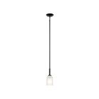 Mini suspendu  Kichler Shailene 43674BK 1-lumière 100W Noir