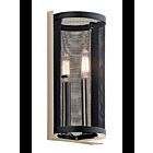 Applique murale Kichler Titus 43716PN 1-lumière 60W nickel poli