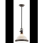 Suspendu Kichler Hatteras 43765OZ 1-lumière 100W vieux bronze
