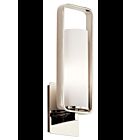 Applique murale Kichler City Loft 43787PN 1-lumière 100W nickel poli