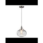 Mini suspendu Kichler Avery 43852NI 1-lumière 100W nickel brossé