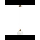 Mini suspendu Kichler Avery 43853NBR 1-lumière 100W laiton naturel