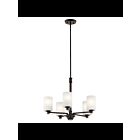 Lustre à 1 étage à LED Kichler Joelson 43923OZL18 5-lumières 10W vieux bronze