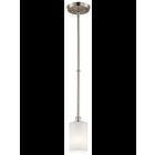 Mini suspendu Kichler Joelson 43927NI 1-lumière 100W nickel brossé