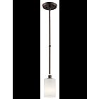 Mini suspendu Kichler Joelson 43927OZ 1-lumière 100W vieux bronze