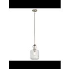 Suspendu Kichler Riviera 43954NI 1-lumière 100W nickel brossé