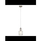 Mini suspendu Kichler Riviera 43957NI 1-lumière 75W nickel brossé