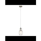 Mini suspendu Kichler Riviera 43959NI 1-lumière 75W nickel brossé