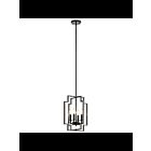 Suspendu de foyer Kichler Downtown 43964MCH 4-lumières 60W chrome minuit