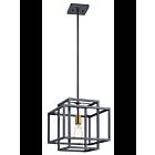 Suspendu Kichler Taubert 43982BK 1-lumière 100W noir