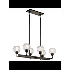 Lustre linéaire Kichler Niles 43994OZ 6-lumières 100W vieux bronze