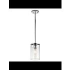 Mini suspendu Kichler Crosby 43996CH 1-lumière 100W chrome