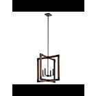 Suspendu Kichler Marimount 44044AUB 4-lumières 60W teint châtain