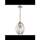Suspendu Kichler Tao 44054NI 1-lumière 75W nickel brossé