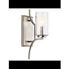 Applique murale Kichler Vara 44070NI 1-lumière 60W nickel brossé