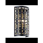 Applique murale Kichler Aldergate 44079BK 2-lumières 60W noir