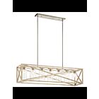 Lustre linéaire Kichler Moorgate 44082DAW 7-lumières 75W blanc antique