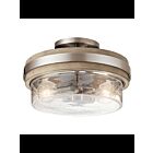 Plafonnier semi-encastré Kichler Grand 44100CLP 2-lumières 75W étain classique