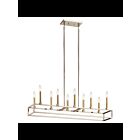 Lustre linéaire Kichler Finet 44110PN 10-lumières 60W nickel poli