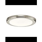 Plafonnier rond Kichler Zero 44246NILED40 18.5W nickel brossé